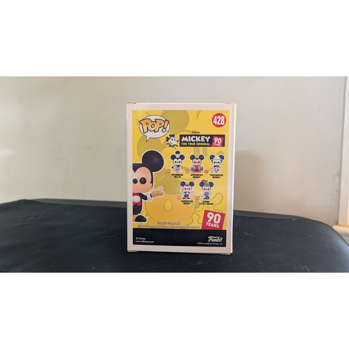 Funko Pop Disney Mickey’s 90th Anniversary Lot - Conductor #428 & Apprentice #426 (Vaulted)