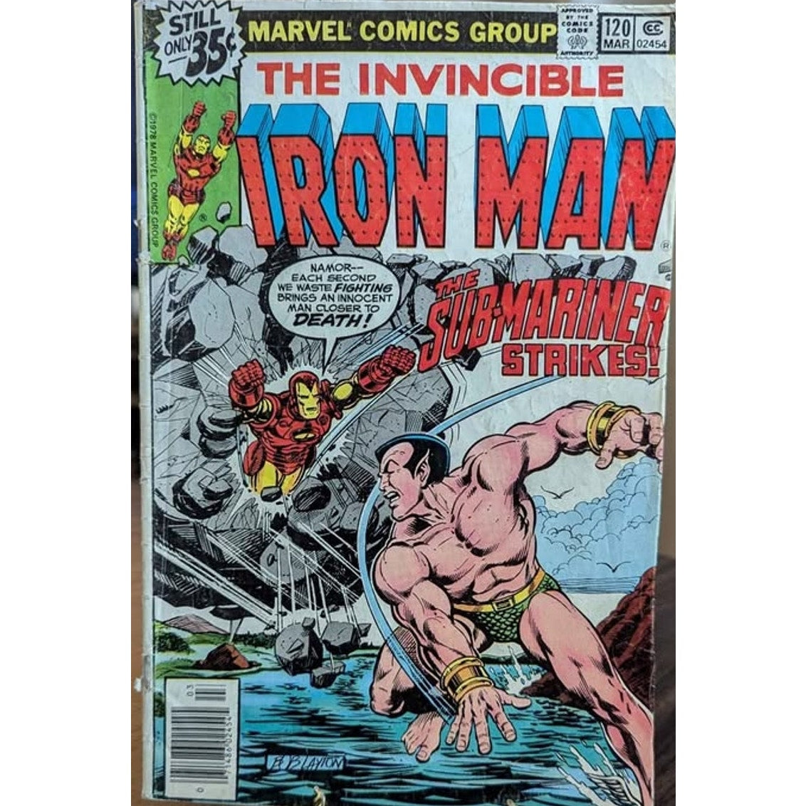 Iron Man #120, published by Marvel Comics in March 1979