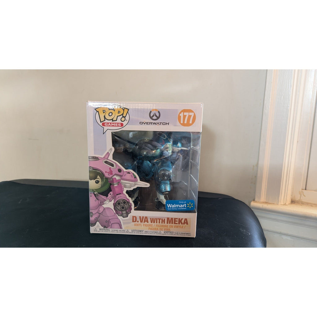 Funko Pop! Overwatch - D.Va with Meka #177 (Blueberry Variant) – Walmart Exclusive