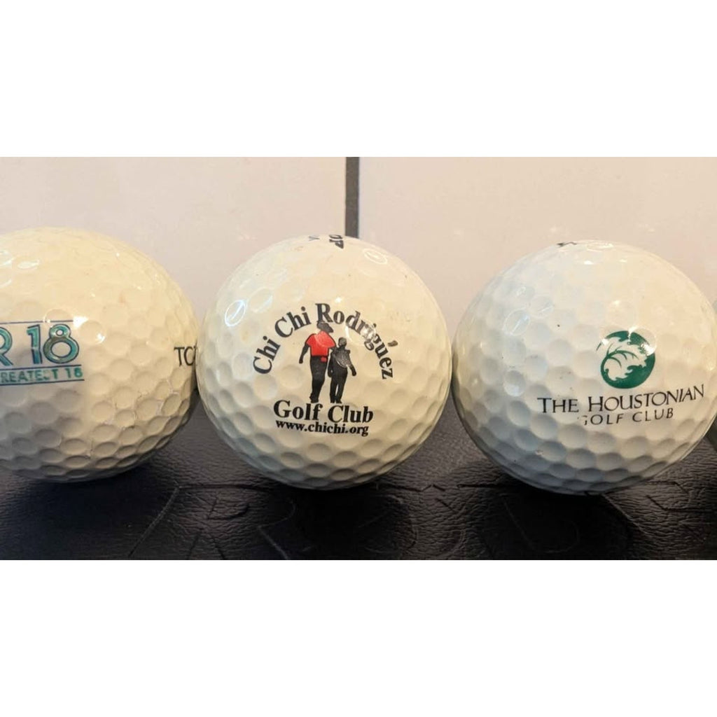 Vintage Collectible Logo Golf Balls Lot