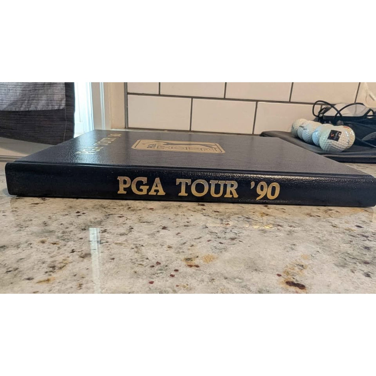 Vintage 1990 PGA Tour Hardcover Yearbook - UMI Publications