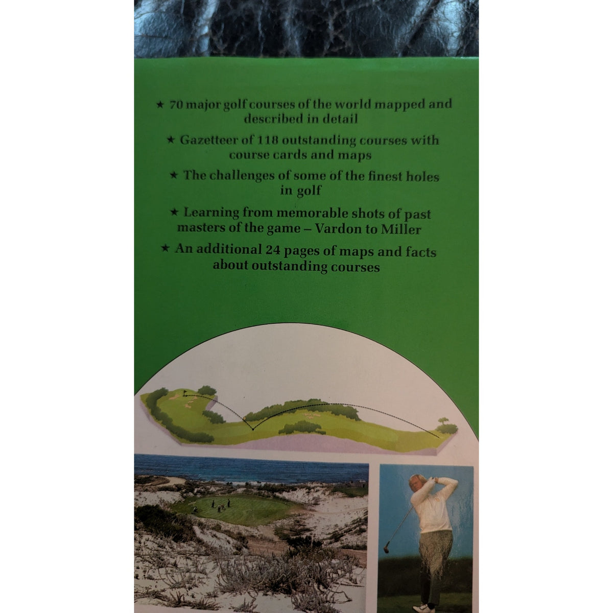 The New World Atlas of Golf Hardcover Book - Vintage Edition