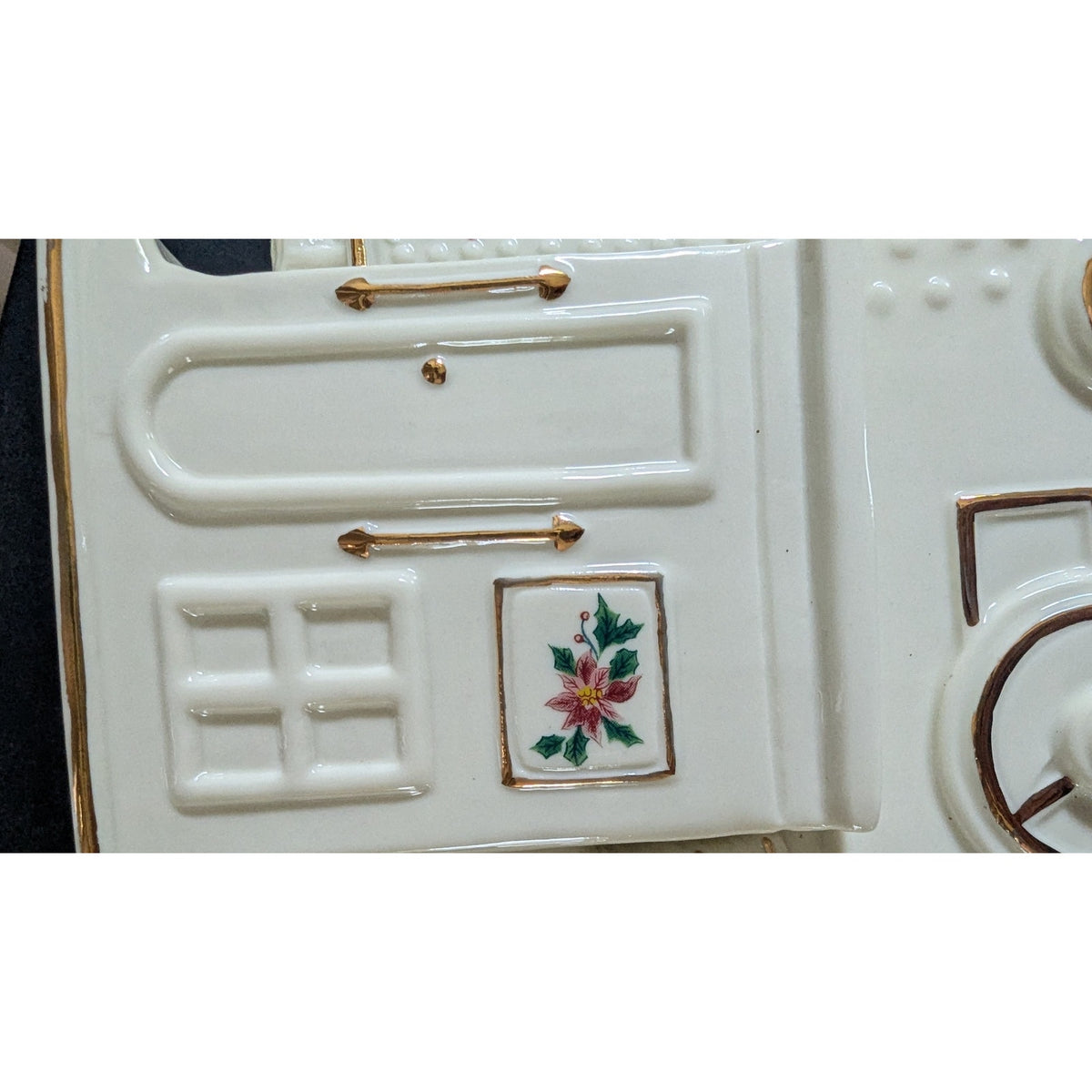 Vintage Lenox Holiday Junction Collection Porcelain Christmas Train Engine Locomotive