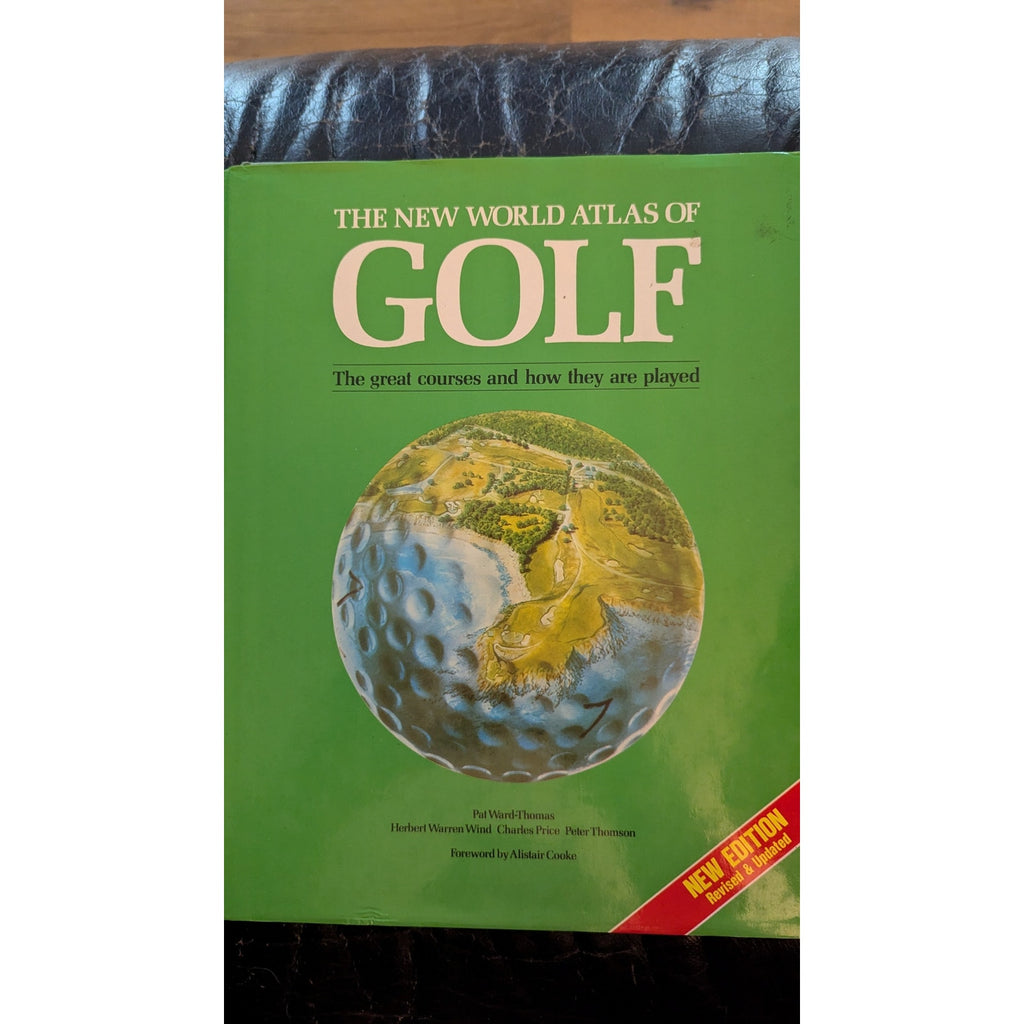 The New World Atlas of Golf Hardcover Book - Vintage Edition