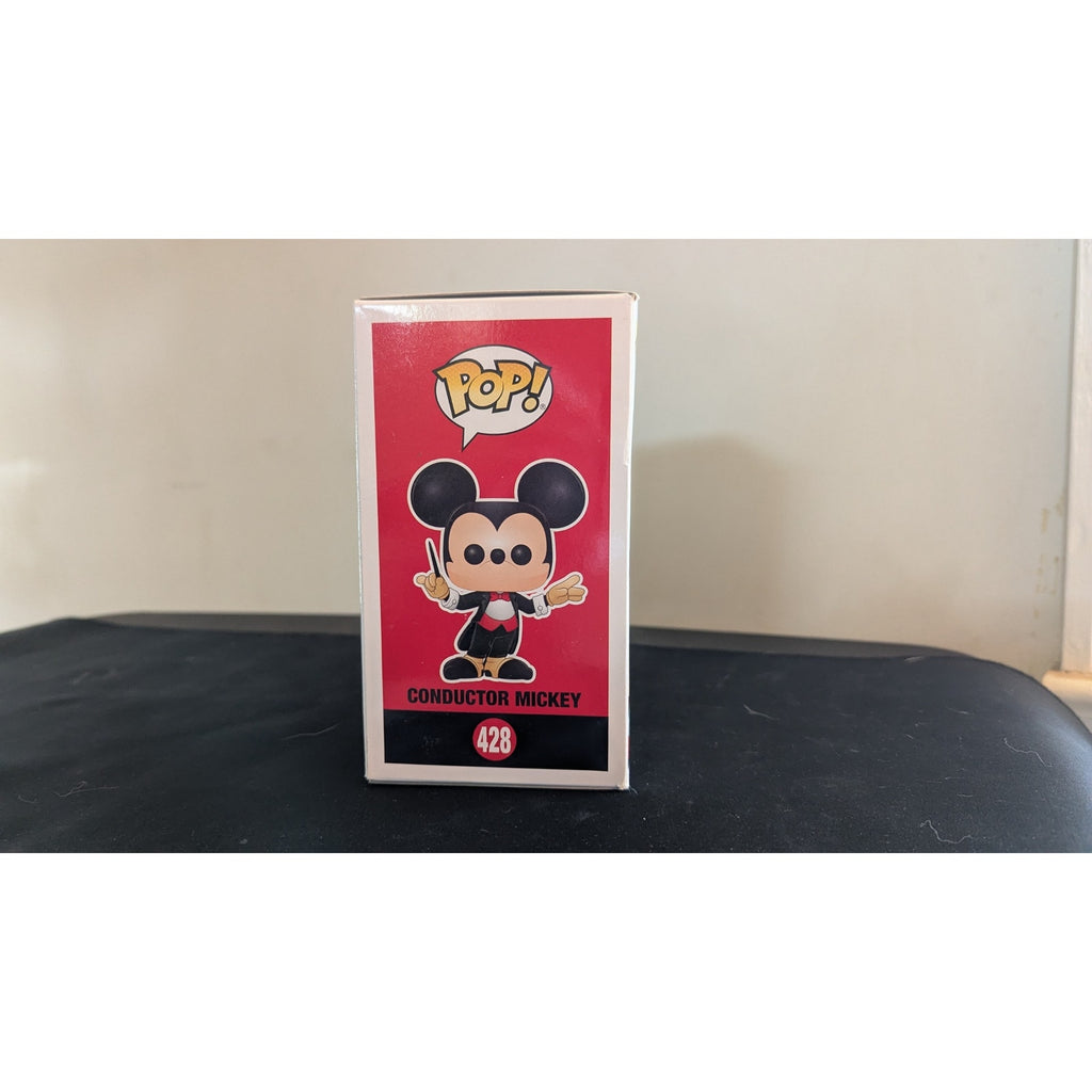 Funko Pop Disney Mickey’s 90th Anniversary Lot - Conductor #428 & Apprentice #426 (Vaulted)