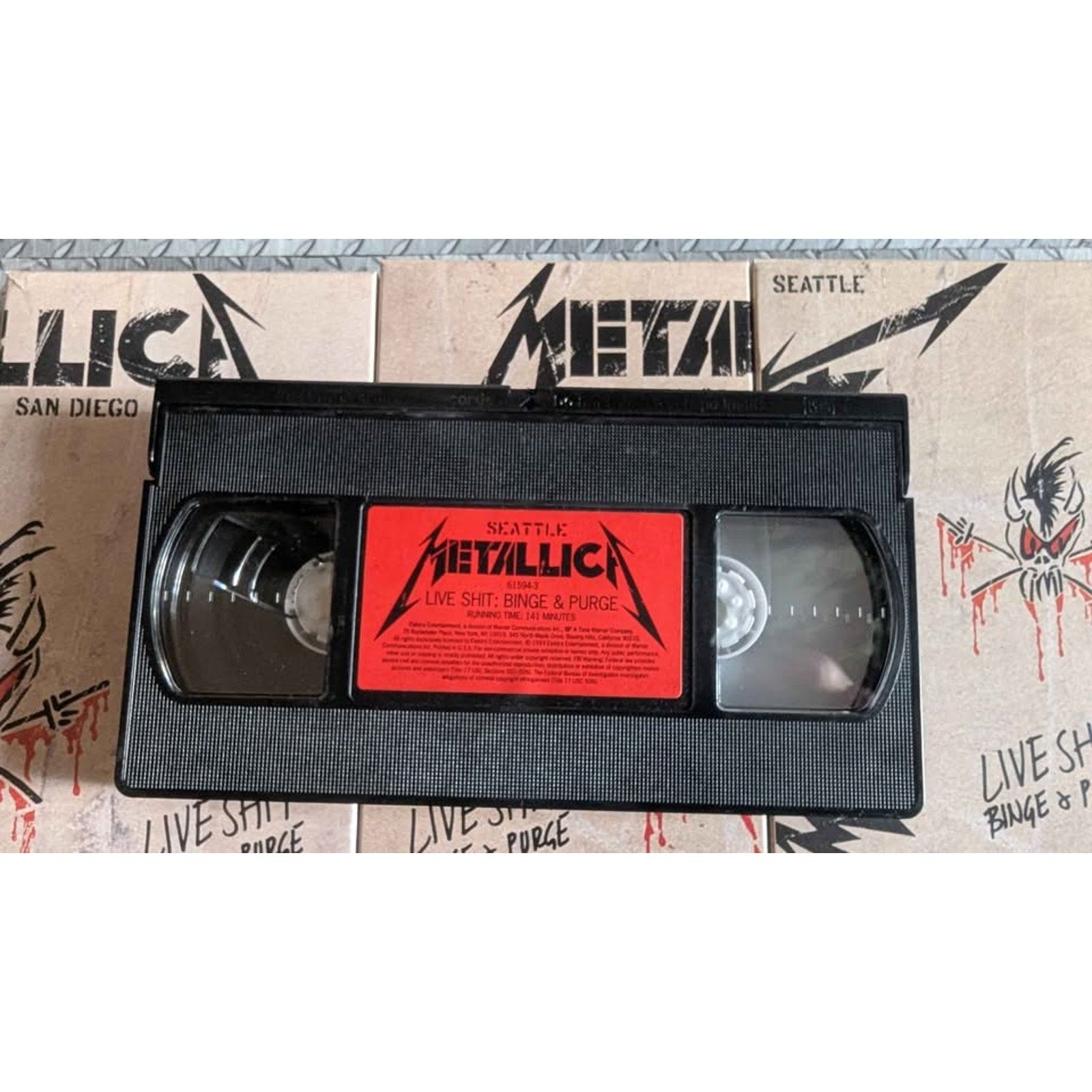 1993 Metallica Live $hit: Binge & Purge Box Set - 100% COMPLETE