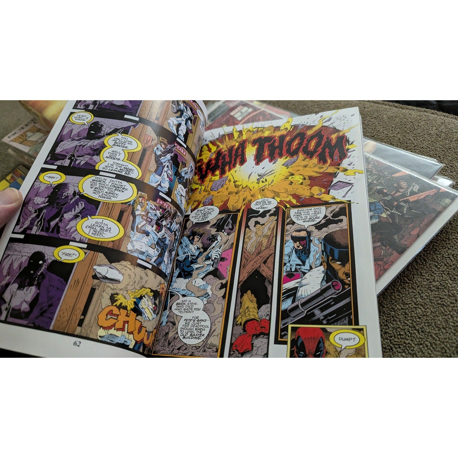 Deadpool Firsts trade paperback comic book collection by Marvel Comics, likely published around 2016