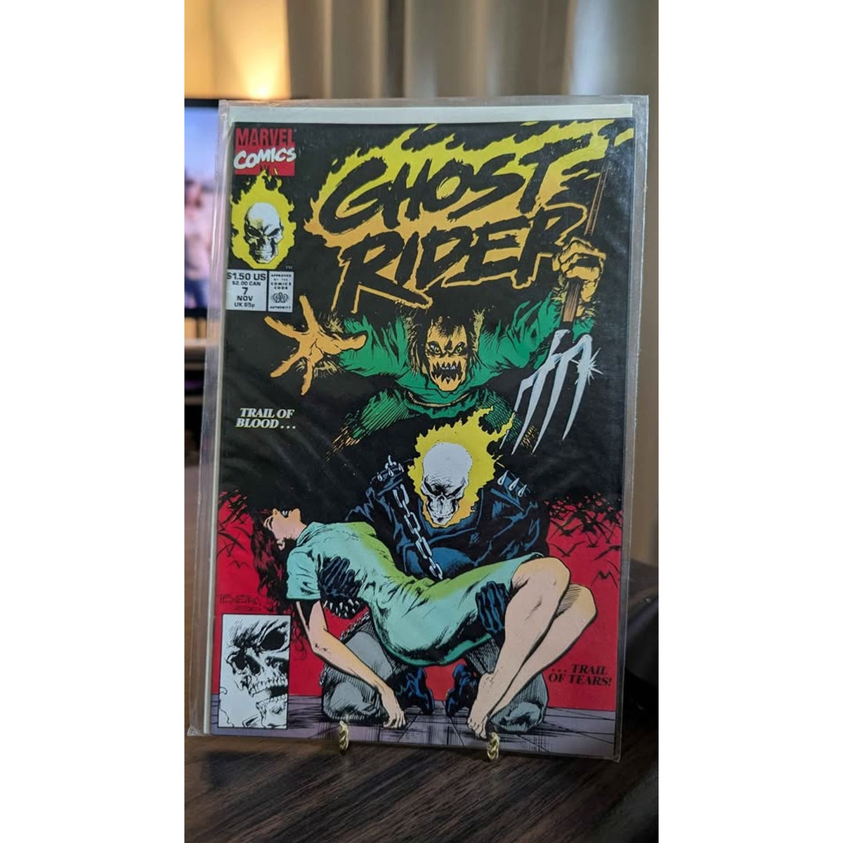 Ghost Rider #7, published by Marvel Comics in November 1990