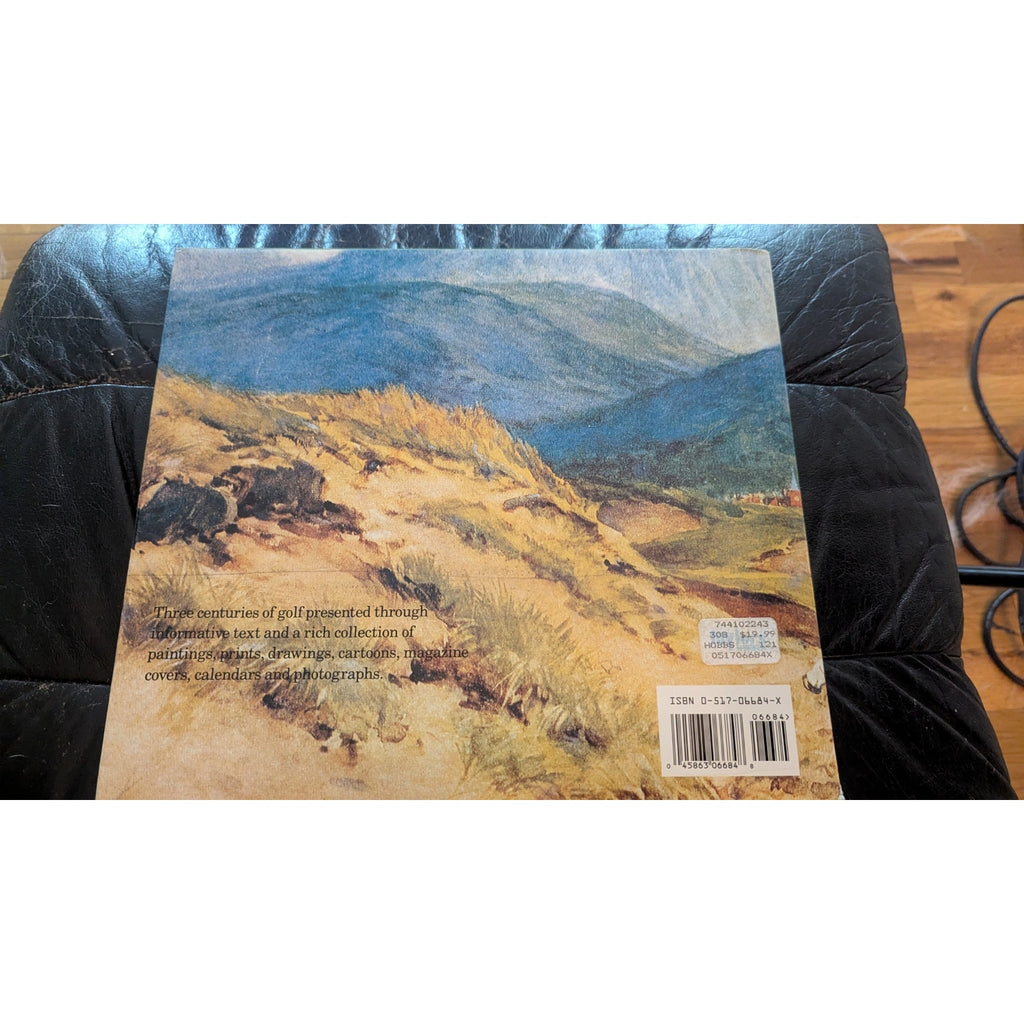 Golf: A Visual History Hardcover Book by Michael Hobbs Vintage 1991