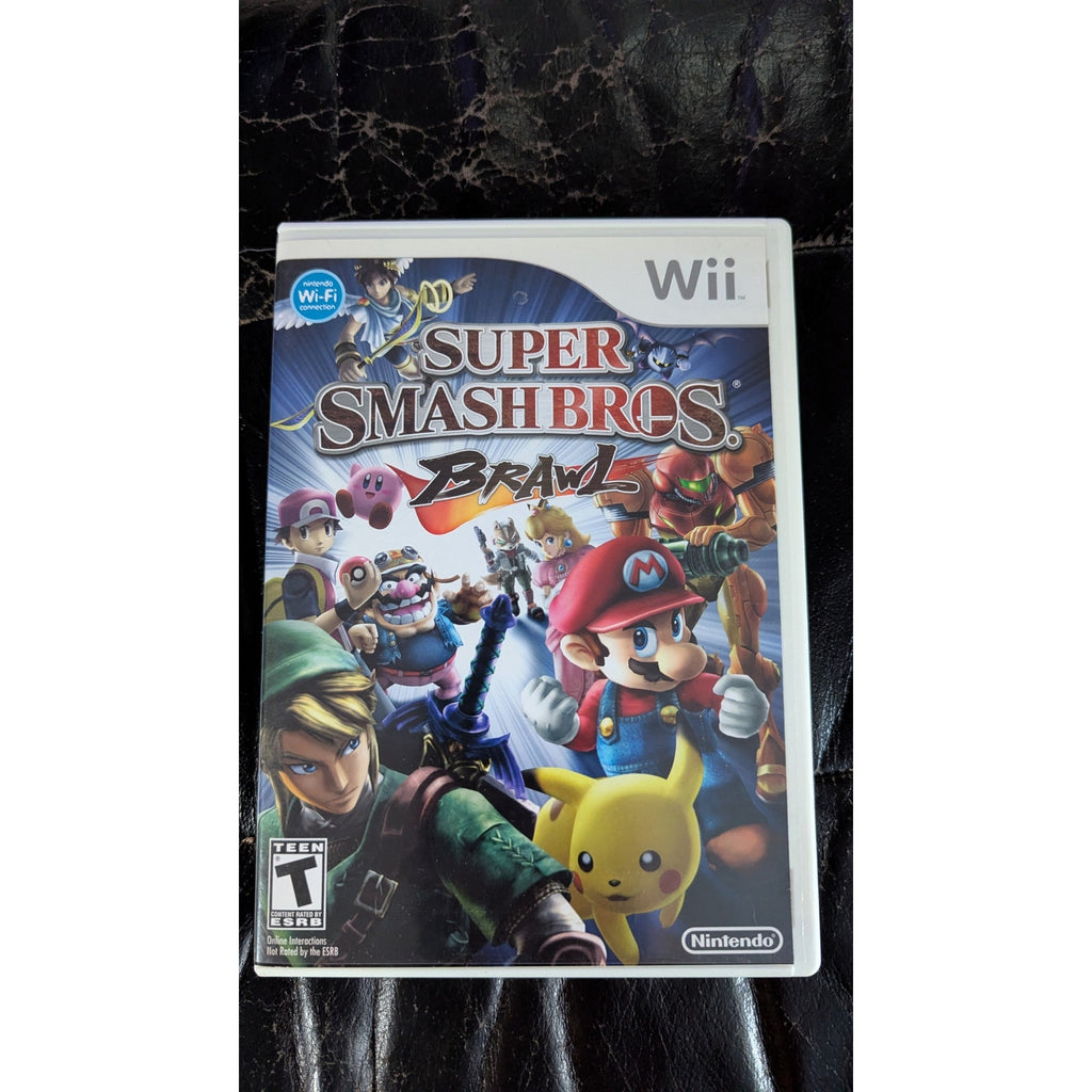 Super Smash Bros. Brawl (Nintendo Wii, 2008) CIB Complete Tested Work