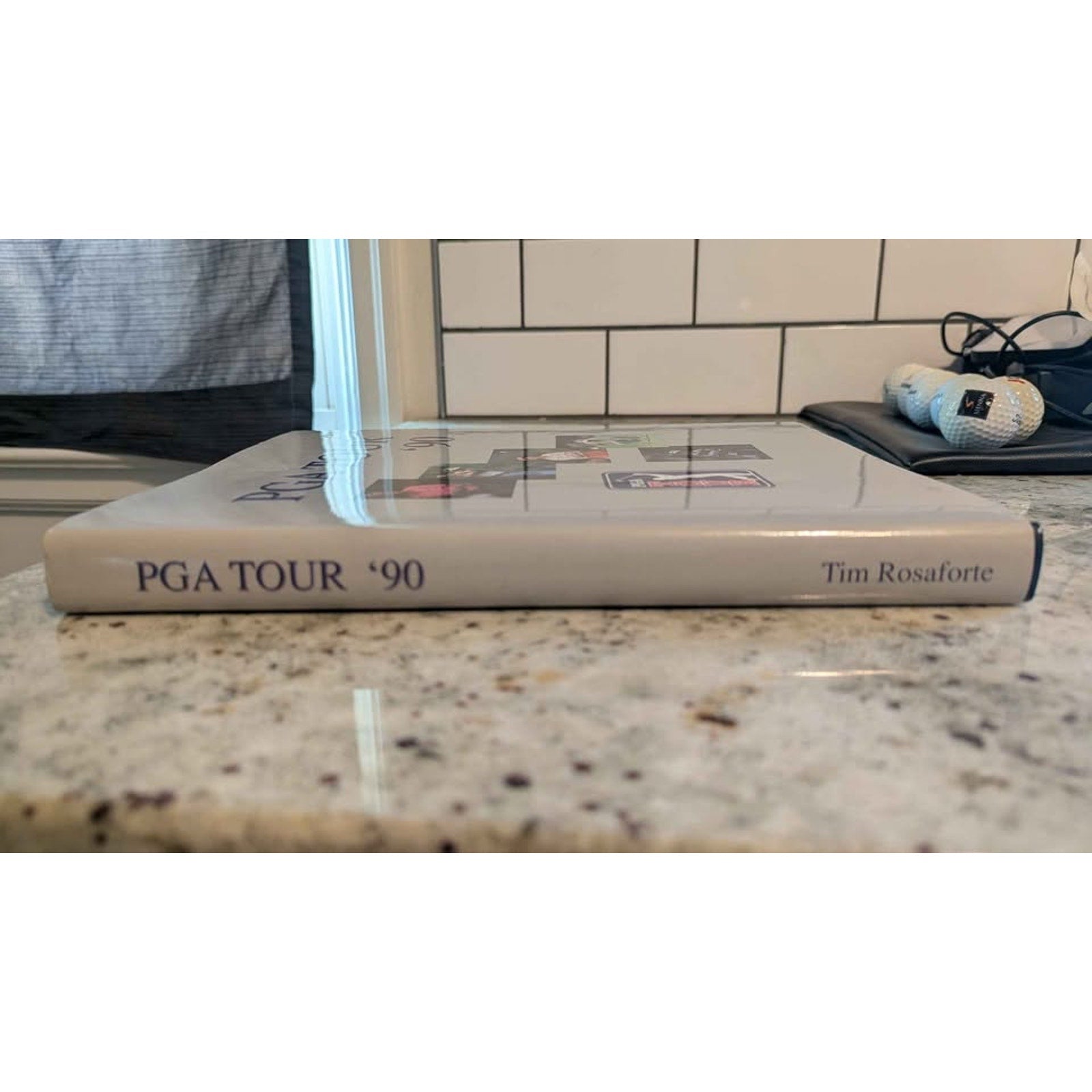 Vintage 1990 PGA Tour Hardcover Yearbook - UMI Publications