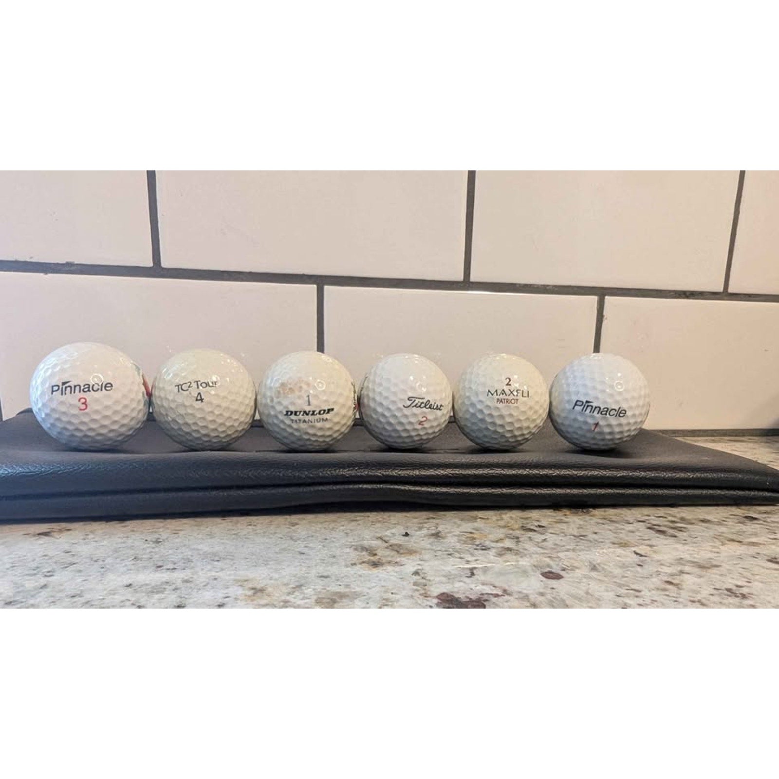 Vintage Collectible Logo Golf Balls Lot