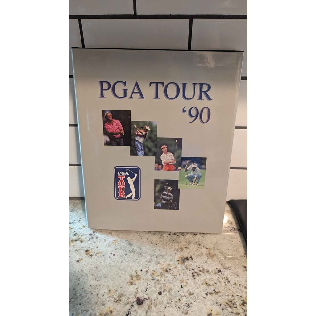Vintage 1990 PGA Tour Hardcover Yearbook - UMI Publications
