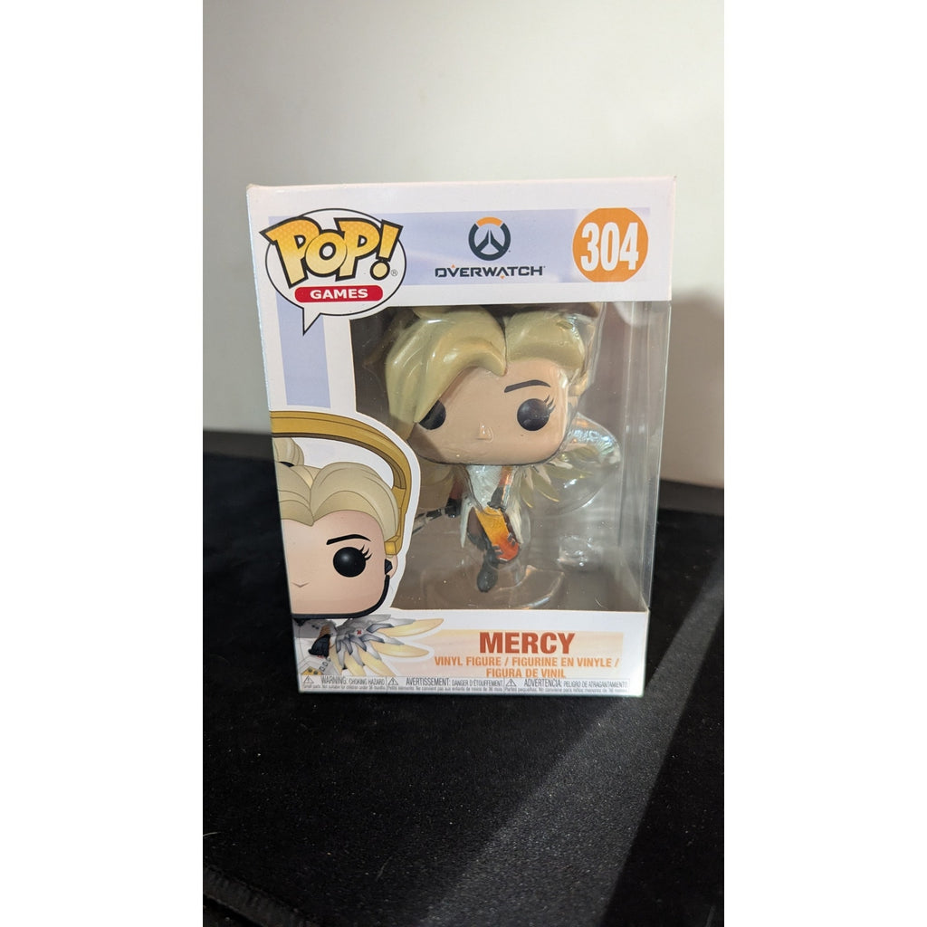 Funko Pop! Games: Overwatch - Mercy #304 Vinyl Figure (Vaulted)
