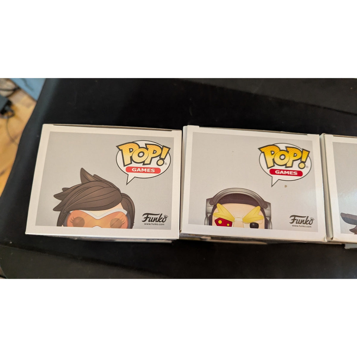 Overwatch Funko Pop Lot of 4 - Vaulted & Store Exclusives (Tracer, McCree, Ana, Torbjörn)