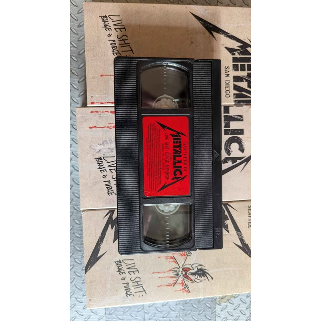 1993 Metallica Live $hit: Binge & Purge Box Set - 100% COMPLETE