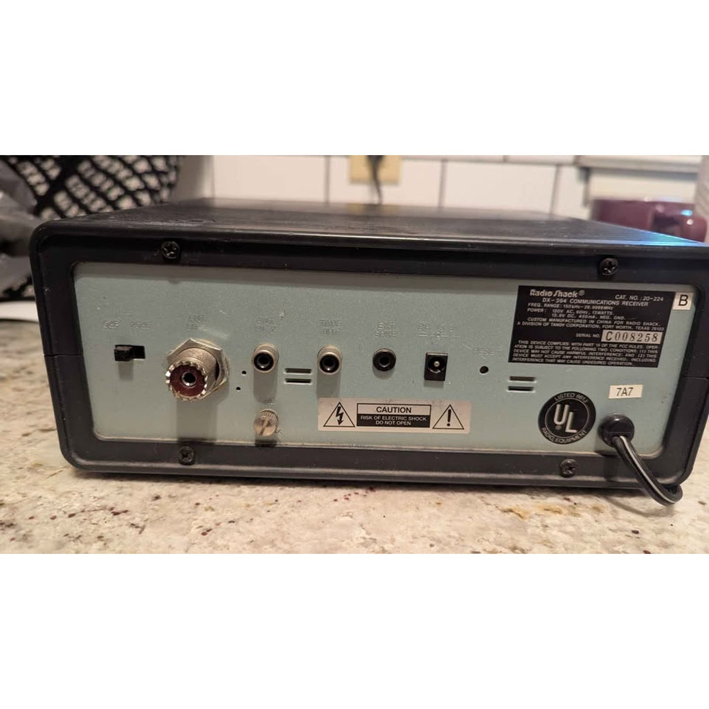 Radio Shack DX-394 General Coverage Shortwave Communications Receiver