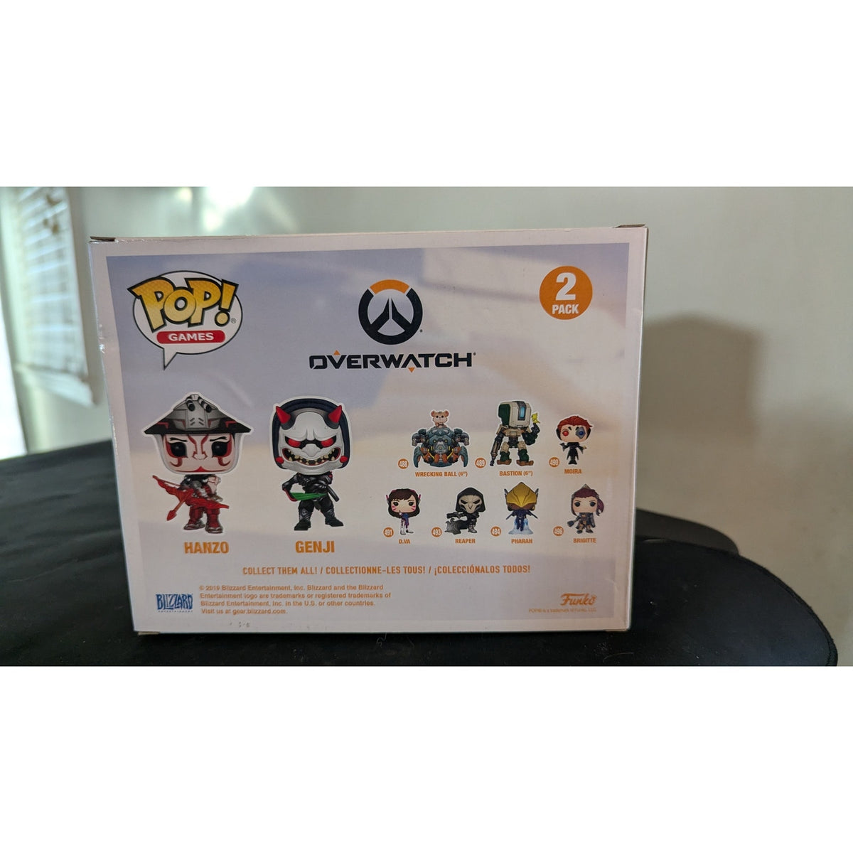 Funko Pop Overwatch Hanzo & Genji 2-Pack E3 2019 Limited Edition