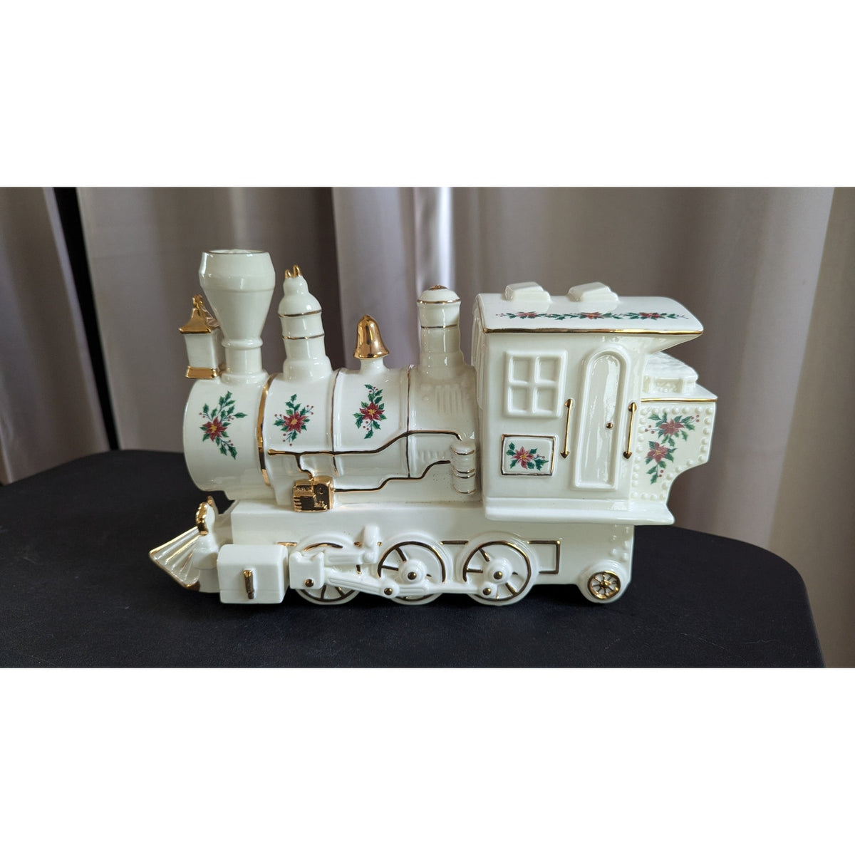 Vintage Lenox Holiday Junction Collection Porcelain Christmas Train Engine Locomotive