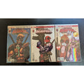 Despicable Deadpool #287 #288 #291 Comic Lot (Marvel Legacy Kills Cable)