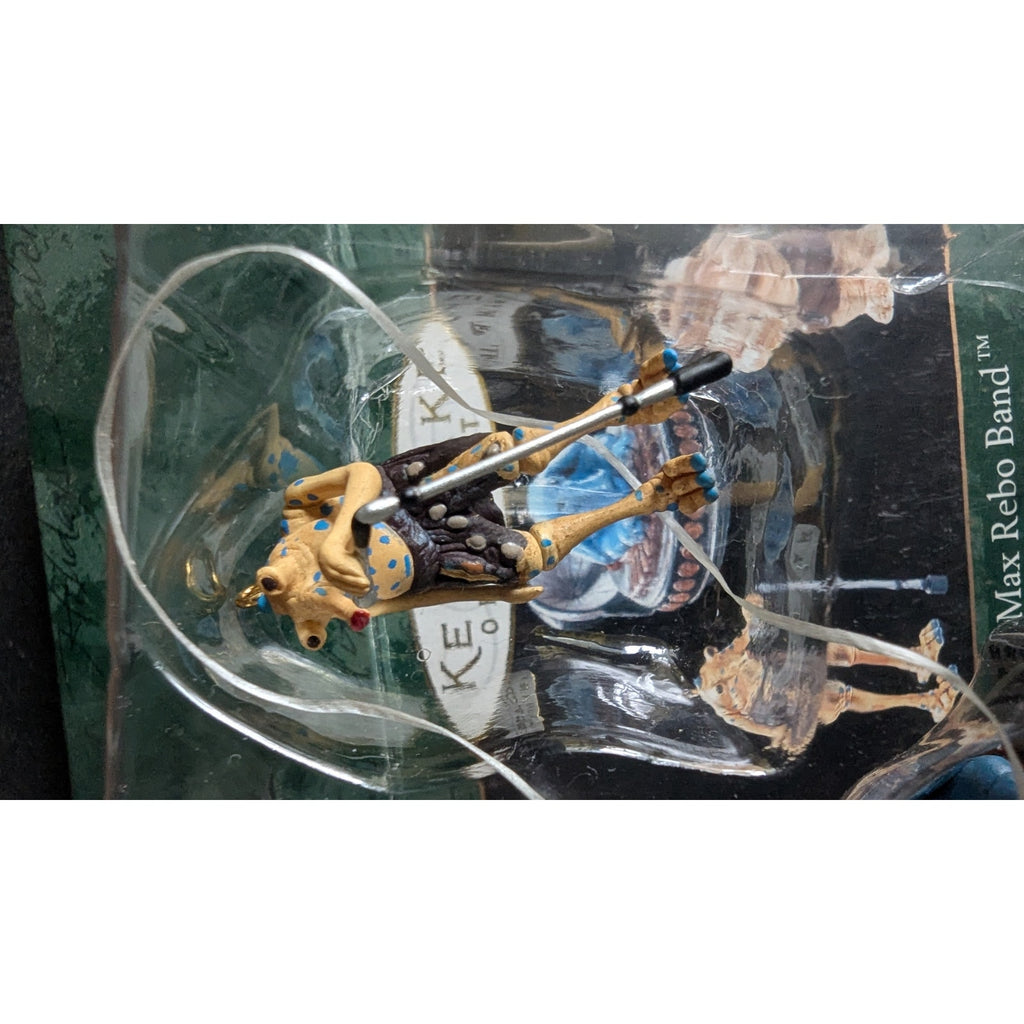 Star Wars Holiday Ornament Bundle - 1999 Hallmark Max Rebo Band Set & 2005 Kurt Adler M-Pire Darth Vader M&M, In Boxes