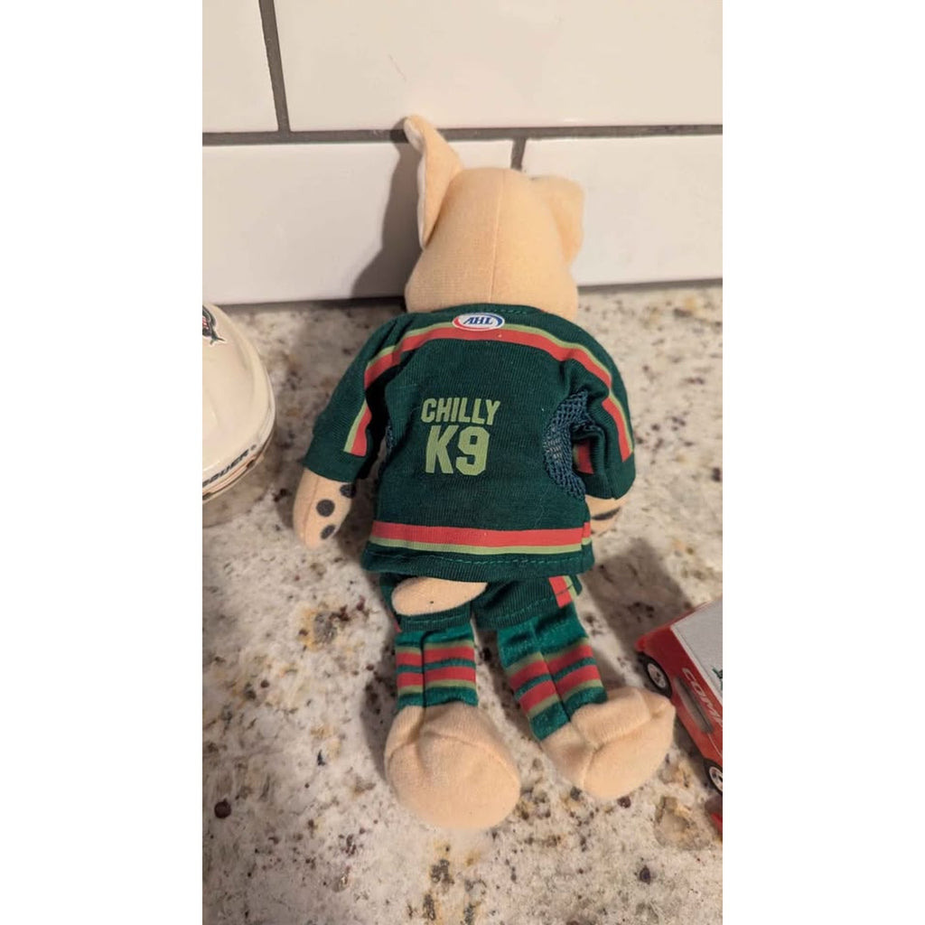 Vintage Houston Aeros Hockey Memorabilia Lot - IHL/AHL Chilly K-9 & Zambonis