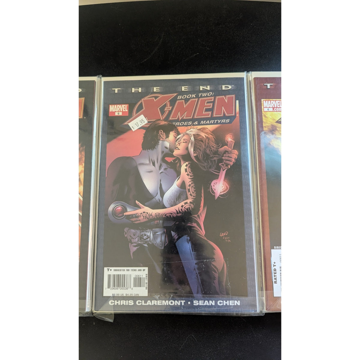 Vintage X-Men The End COMPLETE TRILOGY Set Books 1 2 & 3 FACTORY SEALED Packs
