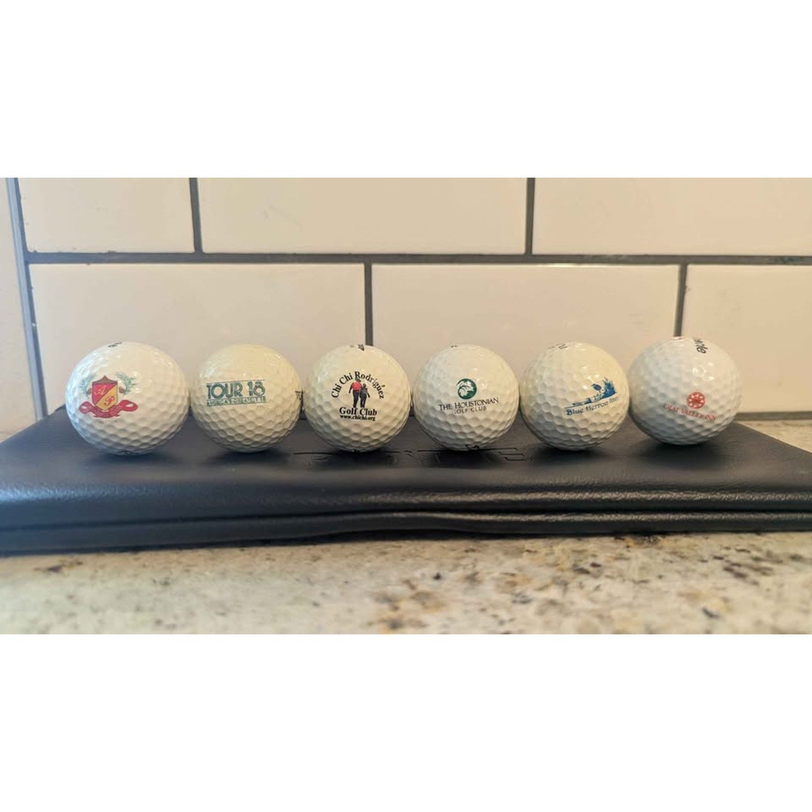 Vintage Collectible Logo Golf Balls Lot