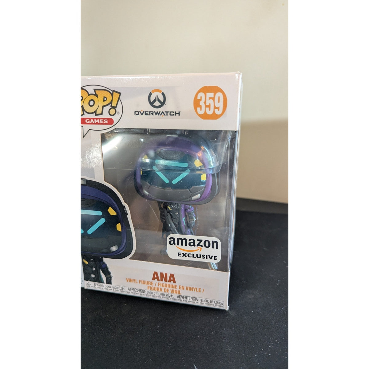 Overwatch Funko Pop Lot of 4 - Vaulted & Store Exclusives (Tracer, McCree, Ana, Torbjörn)