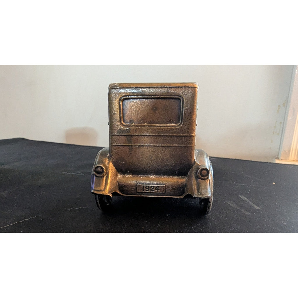 Vintage Banthrico 1924 Chrysler Metal Car Coin Bank - Southwest Bank of Omaha NE