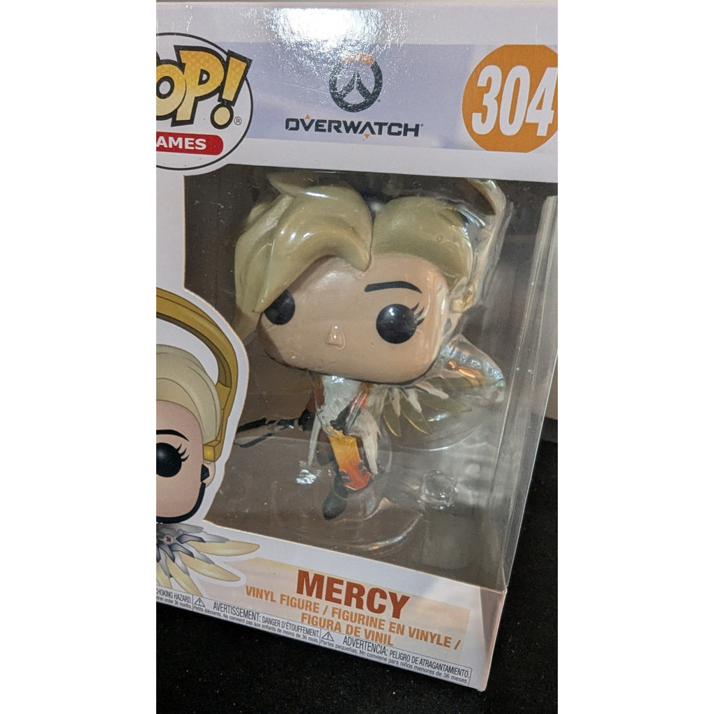 Funko Pop! Games: Overwatch - Mercy #304 Vinyl Figure (Vaulted)
