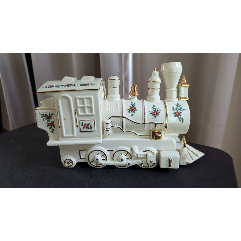 Vintage Lenox Holiday Junction Collection Porcelain Christmas Train Engine Locomotive