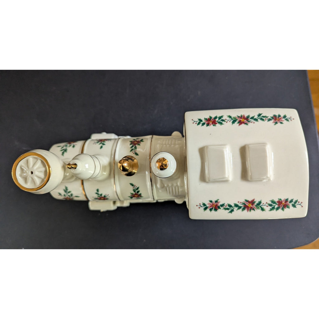 Vintage Lenox Holiday Junction Collection Porcelain Christmas Train Engine Locomotive