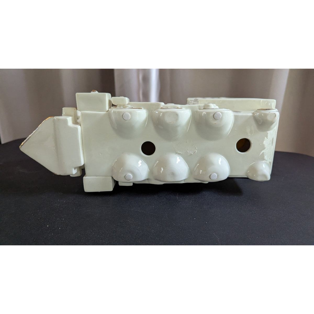 Vintage Lenox Holiday Junction Collection Porcelain Christmas Train Engine Locomotive