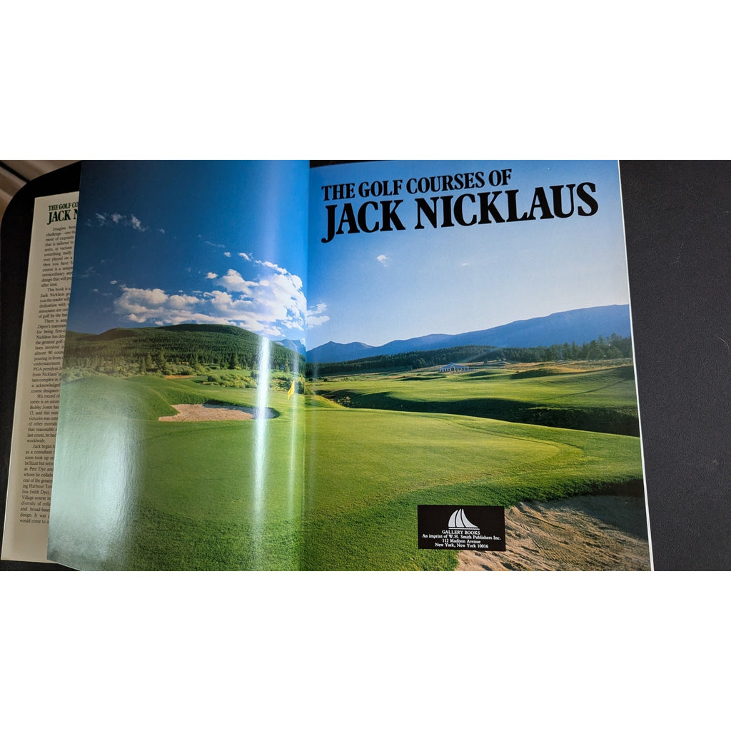 The Golf Courses of Jack Nicklaus Hard cover