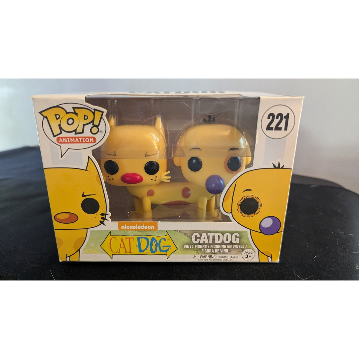 Funko Pop! CatDog #221 Nickelodeon Animation Vinyl Figure - Open Box / Complete