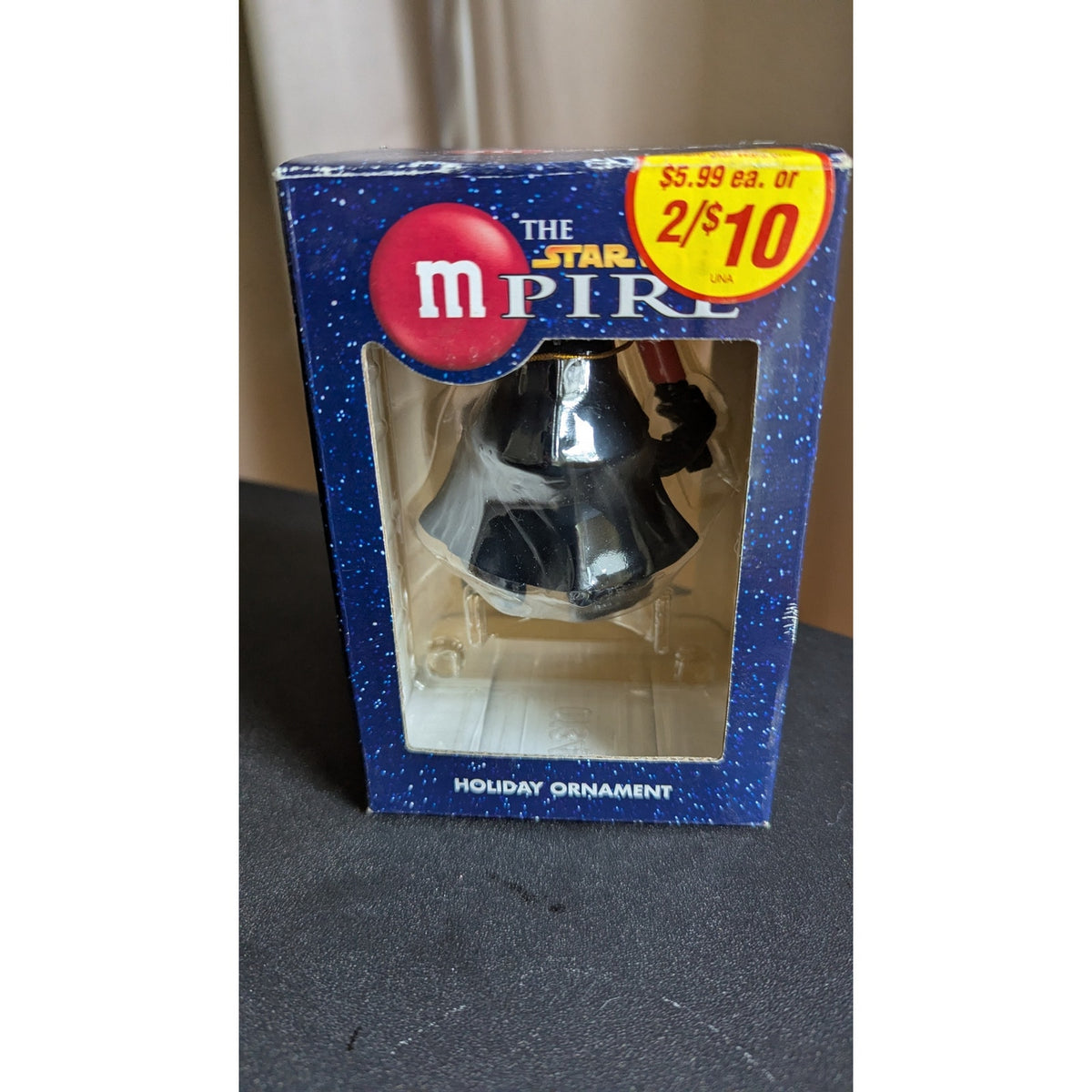 Star Wars Holiday Ornament Bundle - 1999 Hallmark Max Rebo Band Set & 2005 Kurt Adler M-Pire Darth Vader M&M, In Boxes