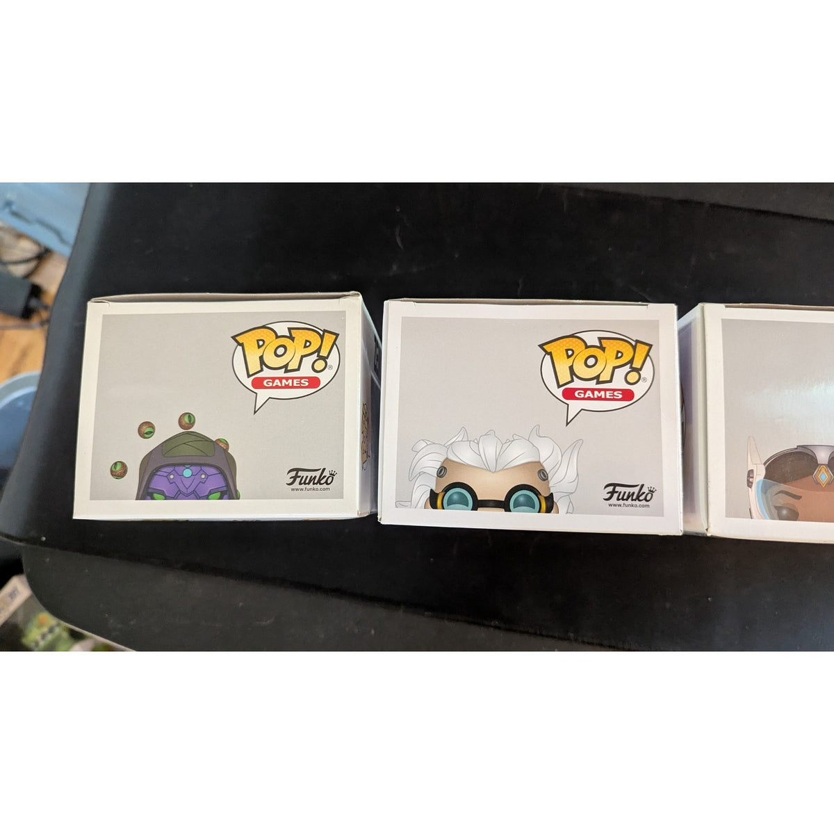 Overwatch Funko Pop Lot of 4 - Zenyatta 423, Junkrat 383, Tracer 495, Symmetra 181