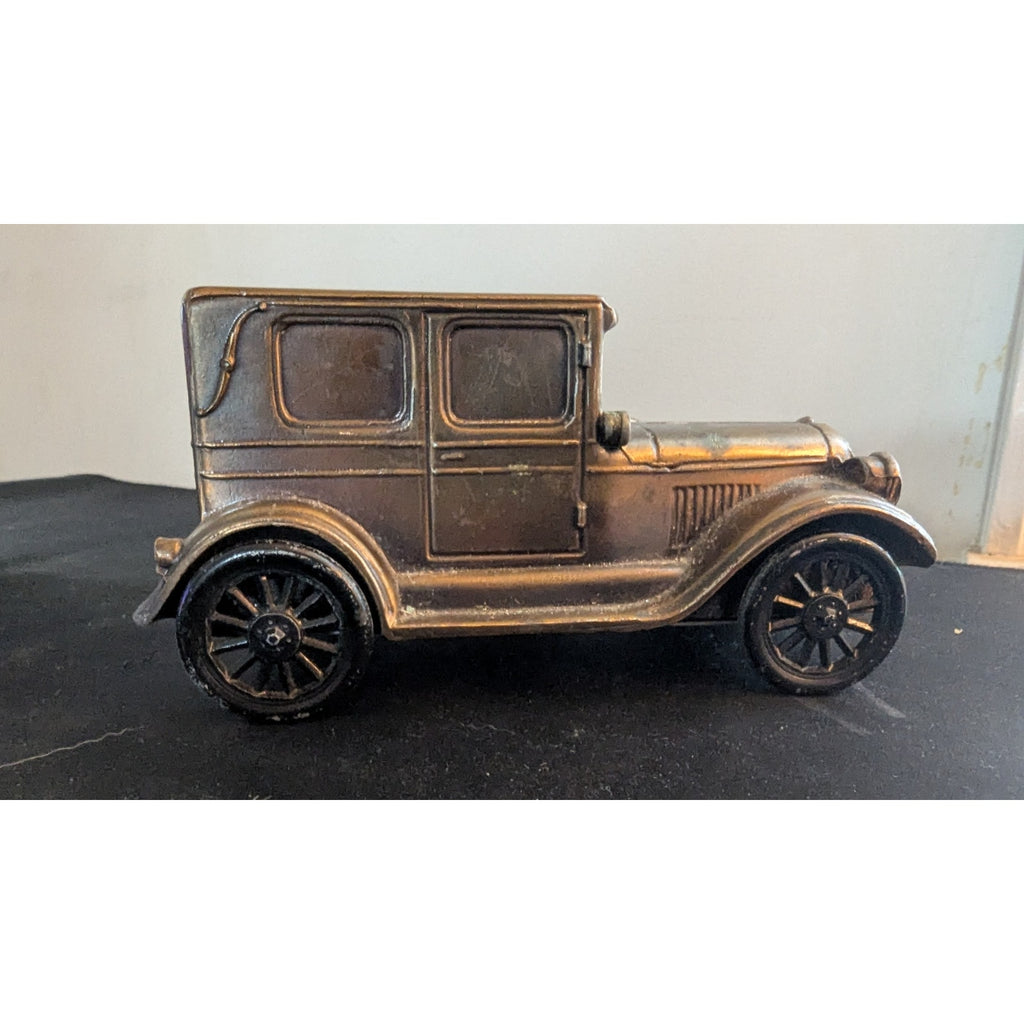 Vintage Banthrico 1924 Chrysler Metal Car Coin Bank - Southwest Bank of Omaha NE
