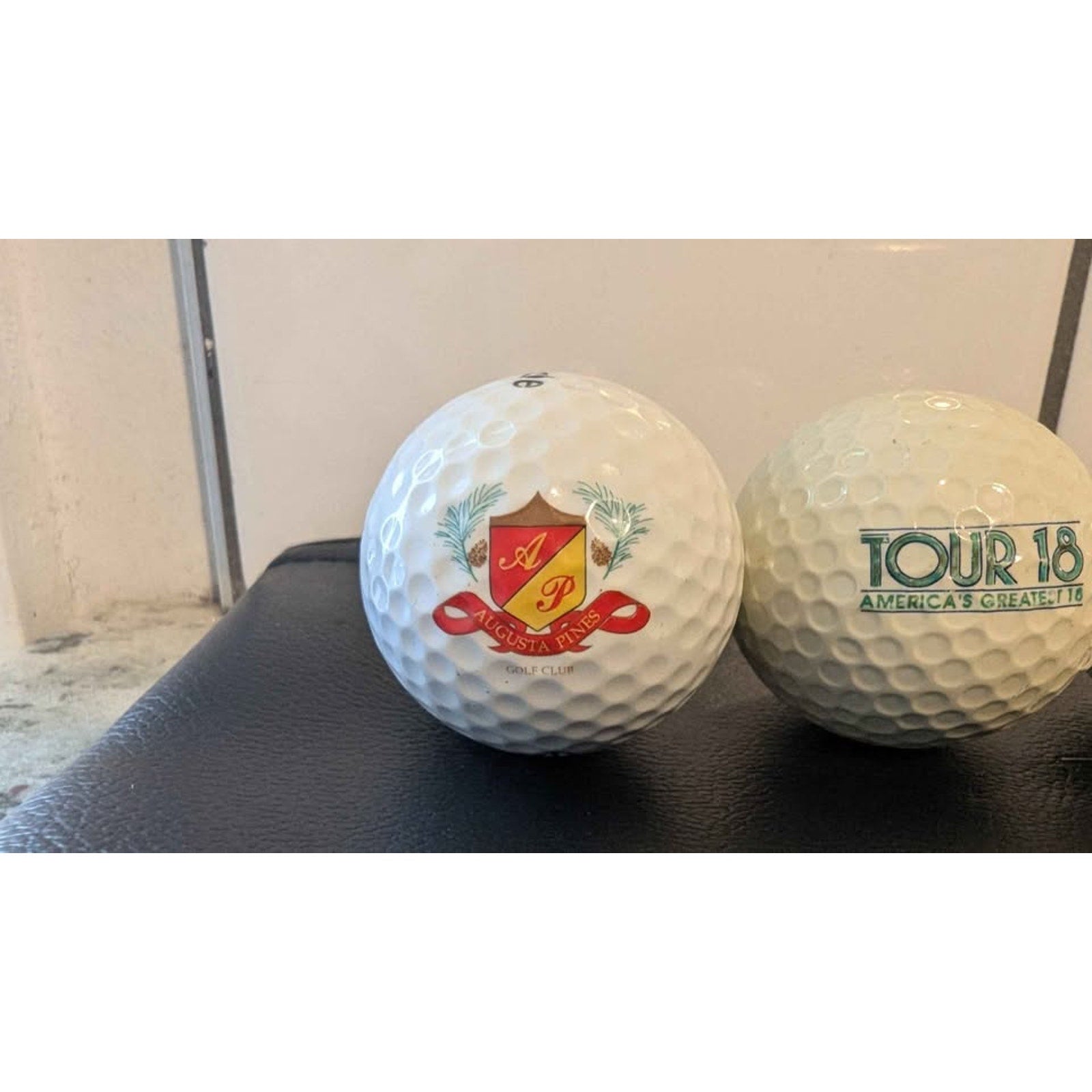 Vintage Collectible Logo Golf Balls Lot