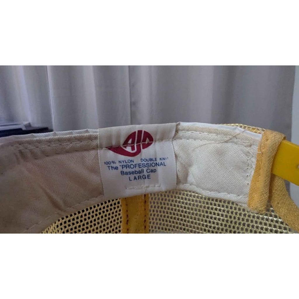 True Vintage 70s USC Trojans AJD Trucker Hat - Team Issued Staff Gear - Size (adjustable)