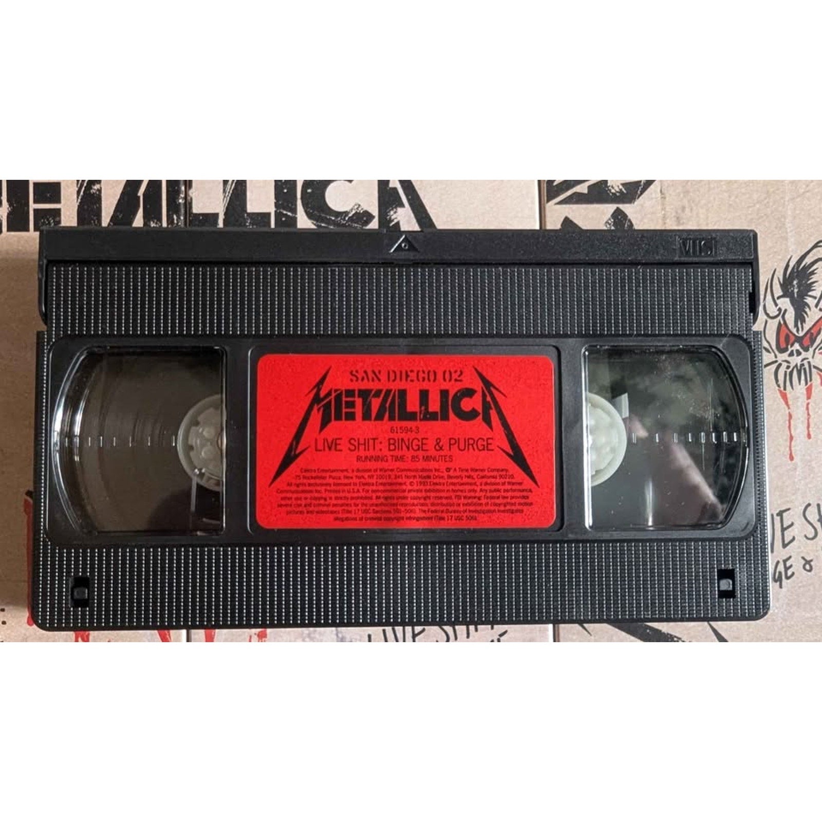 1993 Metallica Live $hit: Binge & Purge Box Set - 100% COMPLETE