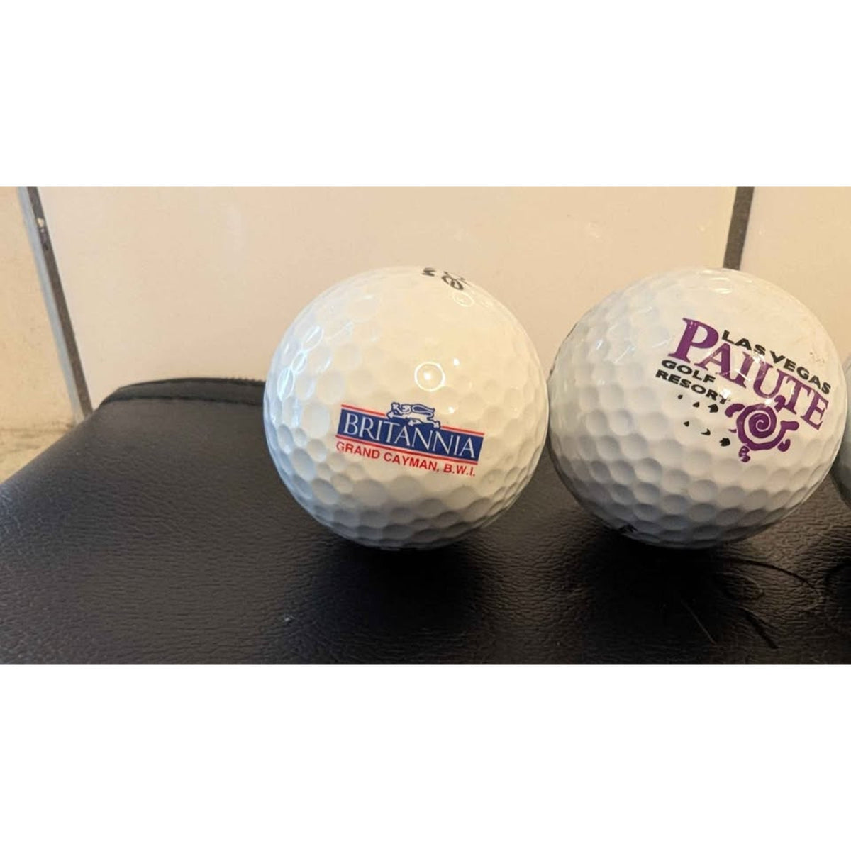 Vintage Luxury Destination & Resort Golf Balls - 5 Ball Premium Collector Lot