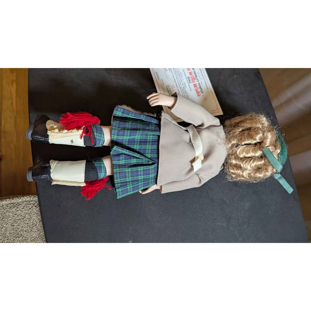 Vintage Danbury Mint Shirley Temple "Wee Willie Winkie" Doll with COA