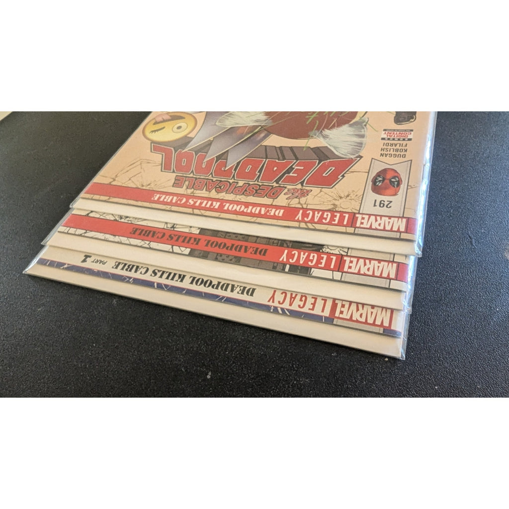 Despicable Deadpool #287 #288 #291 Comic Lot (Marvel Legacy Kills Cable)