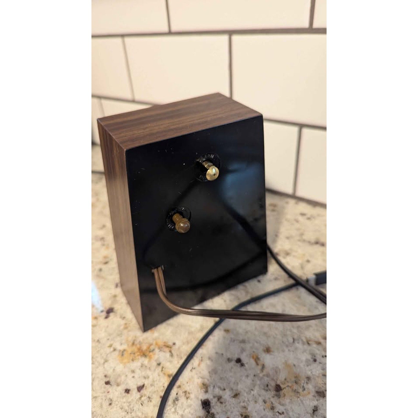 Vintage 1970s Sunbeam Electric Pendulum Clock EB123 - COMPLETE Box & Paperwork!