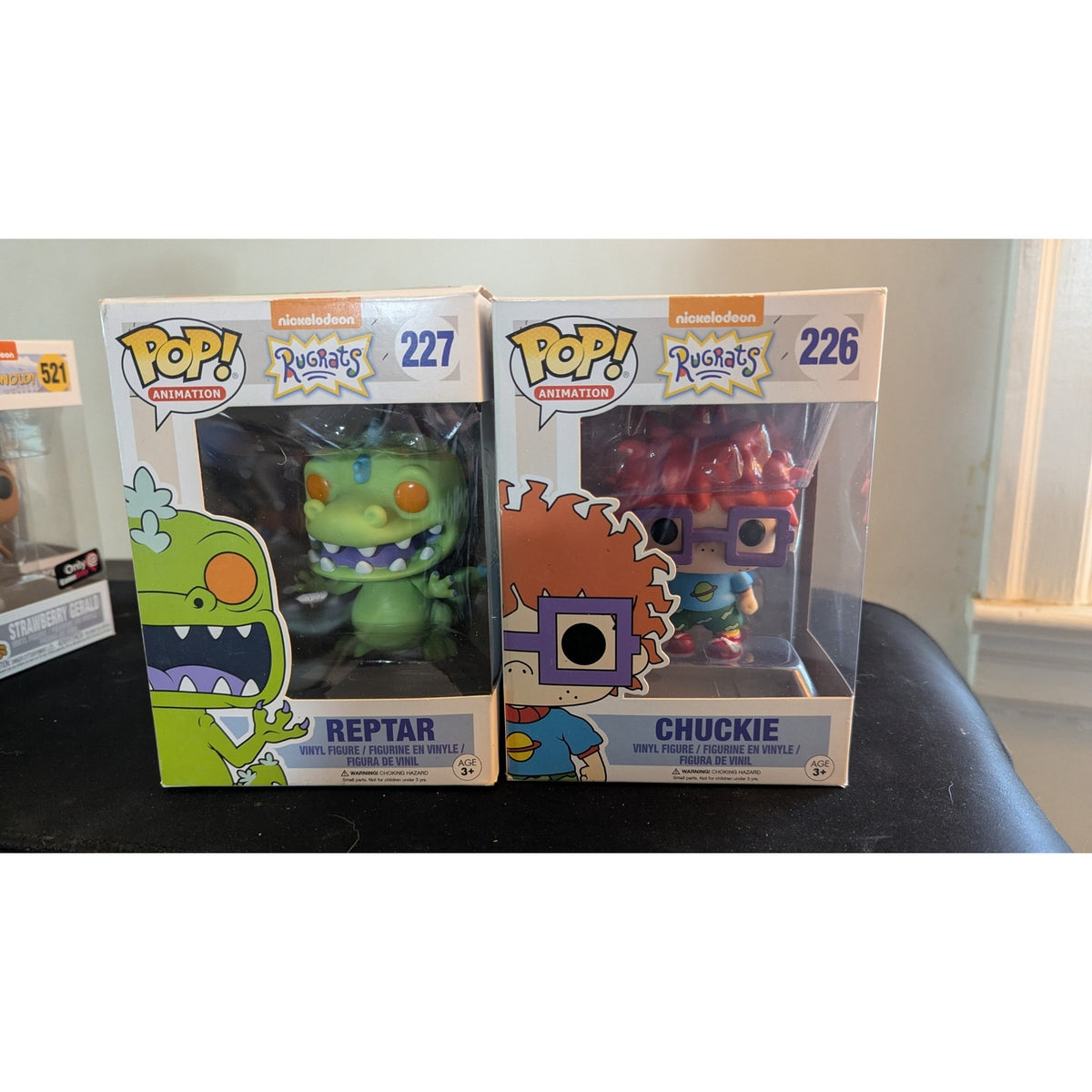 Funko Pop Rugrats Bundle - Reptar #227 & Chuckie #226 (Open Box / Wear)