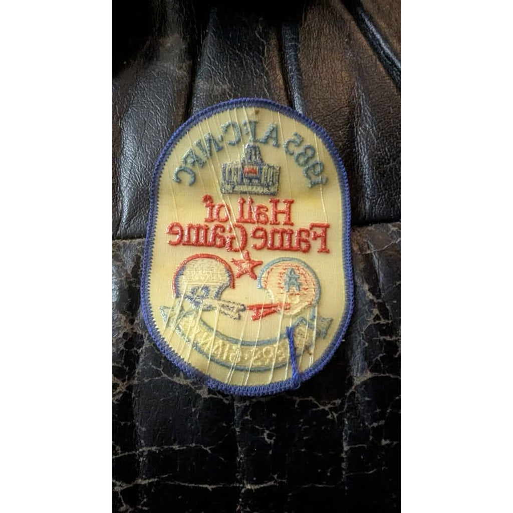 Vintage 1985 NFL Hall of Fame Game Patch - Houston Oilers vs NY Giants