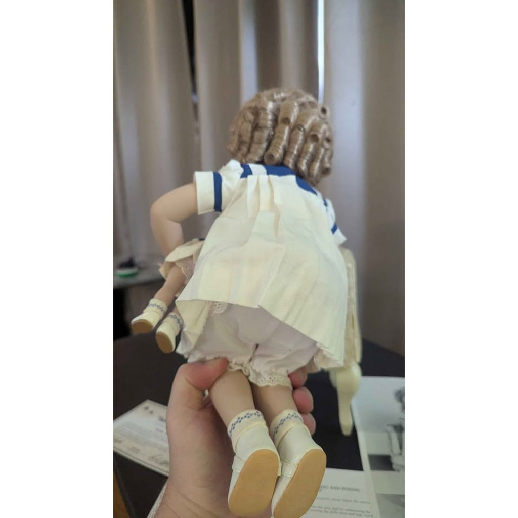 Danbury Mint Shirley Temple "Sailor Girls" Doll Set COMPLETE w/ COA