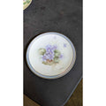 Vintage Bavarian Fine China Floral Collector Plate